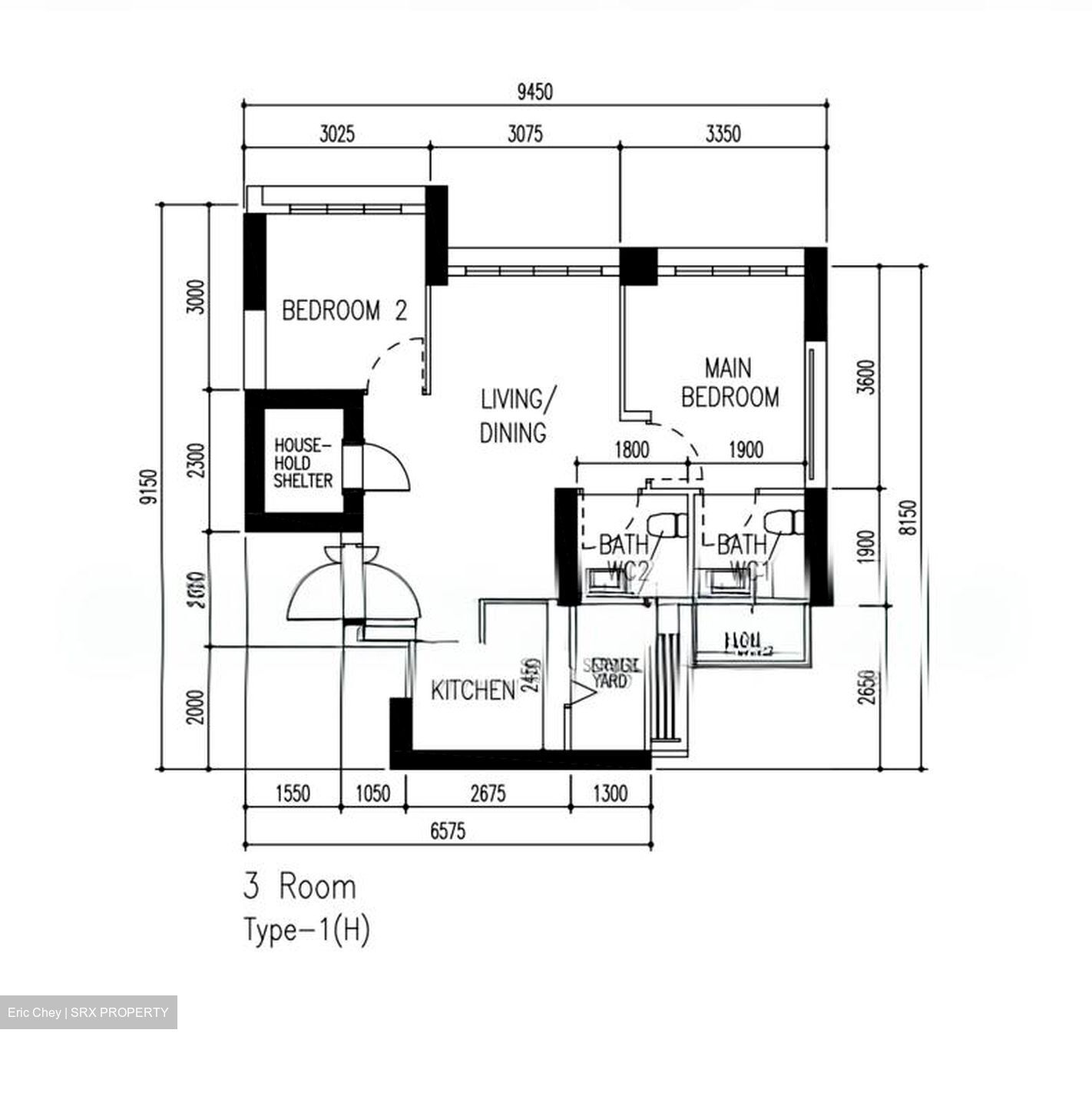 Blk 96 Skyparc @ Dawson (Queenstown), HDB 3 Rooms #576277821